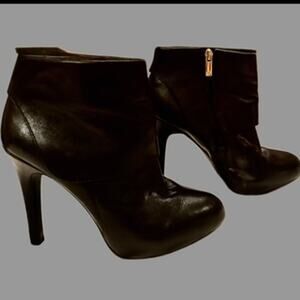 Jessica Simpson Addey Platform Ankle Boot Black Size 8
